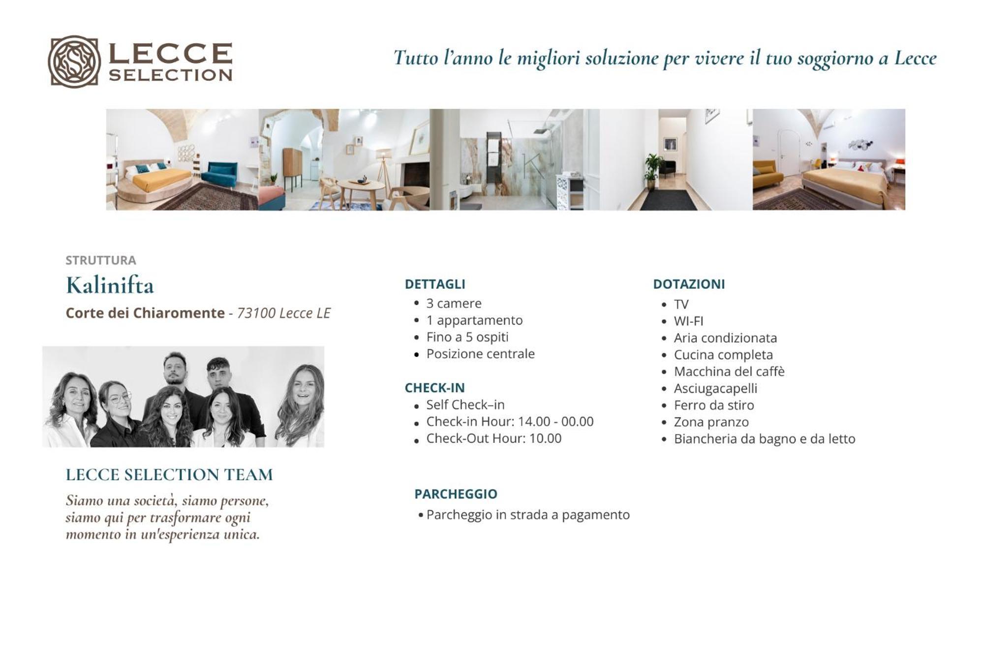 Kalinifta - Lecce Selection Panzió Kültér fotó